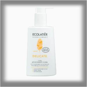 Fotografie Ecolatier Gel pro intimní hygienu Delikátní pH 4,7 250 ml