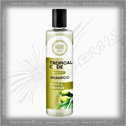 Good Mood Tropical Code Obnovující šampon "Olivy a pomeranč" 280 ml 