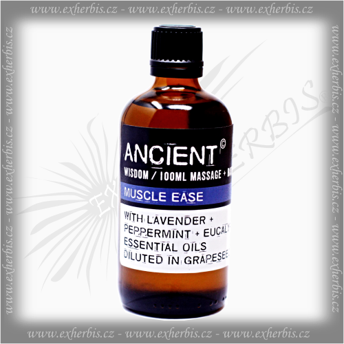 Ancient Wisdom Koupelový a Masážní Olej na Uvolnění Svalů 100ml